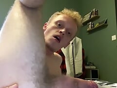 French boy playing with his ass