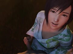 Yuffie Giving A Hot Handy