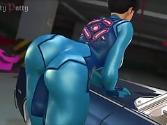 Chun Li Wearing Samus Aran's Suit Shows Off Her Perfect Wiggly Ass