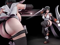 Iroha Bounces Her Huge Ass and Bouncey Tits
