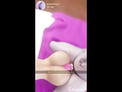 Naked Widowmaker Films Herself Fucking Tracer in the Ass With a Strapon