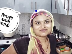 Naughty Housewife Indian Desi bhabhi With Cooking Making by - VinodShorts