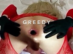 Anal Gape Fart from Tunnel Plug