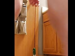 Fuckin my ass in the mirror