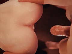 Idemi Hard anal sex doggy style sweet big ass tasty dripping cum sweet tasty ass hot big ass swallowing big cock gaping ass