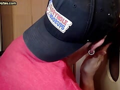Old amateur IR gaydaddy barebacked through gloryhole