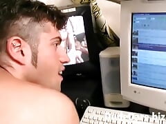 Twinks doing naughty gay stuff in a steamy complilation