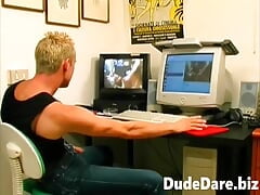 Tantalizing gay group sex caught on tape