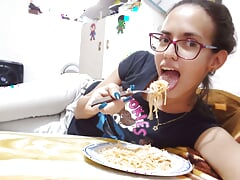 I get so horny being single that sometimes I fuck veggies and then eat them without washing my cum off