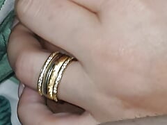 Step mom handjob under blanket make step son dick hard like a rock