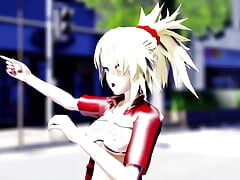 FGO Mordred - Sexy Girl Dancing (3D Hentai)
