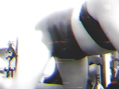 Good girl shakes her ass for her fans
