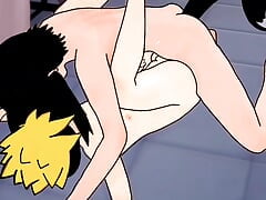 naruto femboy having anal sex with hot cat 😋