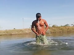 Bathing Gay video I'm like gay video
