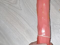 Long dildo anal amateur hetero.