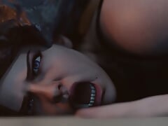 ITAlessio & Zmsfm Delicious big ass whore addicted to hard anal sex sweet anus gaping swallowing huge cock hard sex buttocks