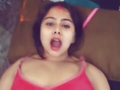 Chachi ke Jawan chut ki thukai bhatije ne kiya.