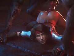 Vg_Worklog & Puuguy Hot tasty whore addicted to monster cocks hard anal sex sweet big ass doggy style swallowing huge cock