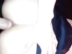 Girlfriend dresses elegant to go out to dinner, instead I fucked her ass