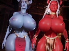 AlmightyPatty Hot 3D Sex Hentai Compilation - 166