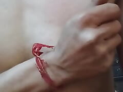 Saved nipples massage by us Indian Niharika boyfriend cock