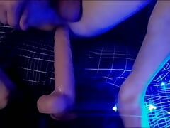 I LOVE the way it feel when i go DEEPER on that 12 inch dildo STRETCHING me WIDER every inch DEEPER