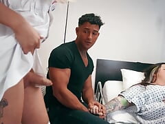 Horny Nurse Wants Some DILF TransAngels