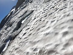 Glacier Adventure with Mia and Max Pegging fucking on a real Glacier