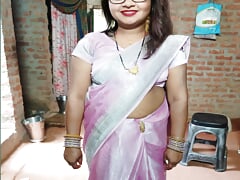 When the husband was not there, she called the neighbor's boy and hit her ass