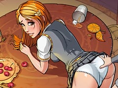 Hot Ginger Slut Gets Fucked By Slimy Dick - Magic Bean Anal Pounding Innocent Witches Redhead College Girl Harry Potter
