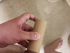 Toilet paper roll test!