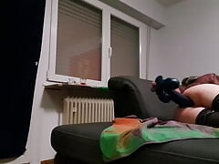 Alena's first Dildo Fuck