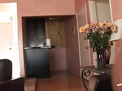 Chelsea and Kelly in a lesbian adventure experience orgasms while playing with a dildo