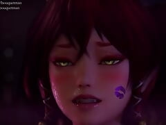 Hentai anal futanari minet animation