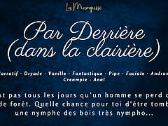 French Dirty Talk   Sex Story   Fuck the nymph in the forest