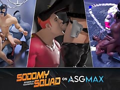 Animated Series Sodomy Squad Compilation - ASGmax