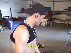 Young Stud Clings to Every Opportunity to Escape From Abandoned Building Which Became Jail for Him