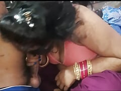 Big step brother's cock sucked me all night long
